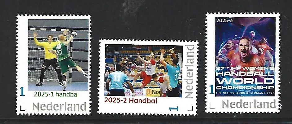 Netherlands 2025 Handball yearset MNH