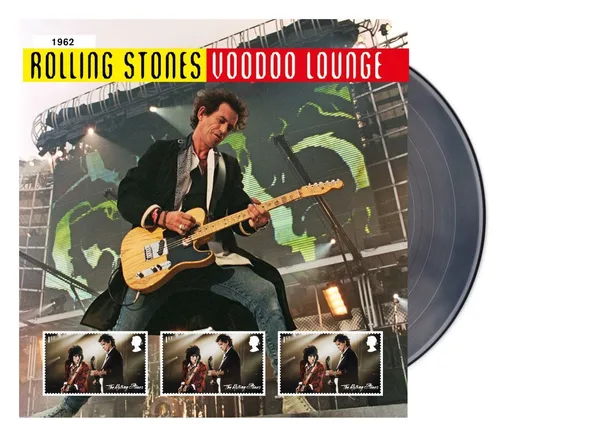 Great Britain 2022 Rollng Stones Voodo lounge Fansheet 2 postfris/mnh