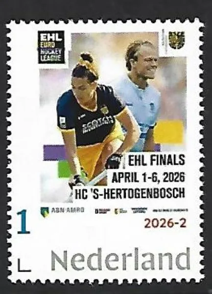 Nederland 2026-2 Hockey Fieldhockey: EuroHockeyLeague 2026 postfris/mnh