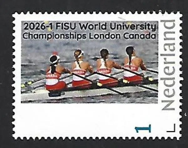 Netherlands 2026-1 Rowing: FISU World Univ Championship Canada, London MNH