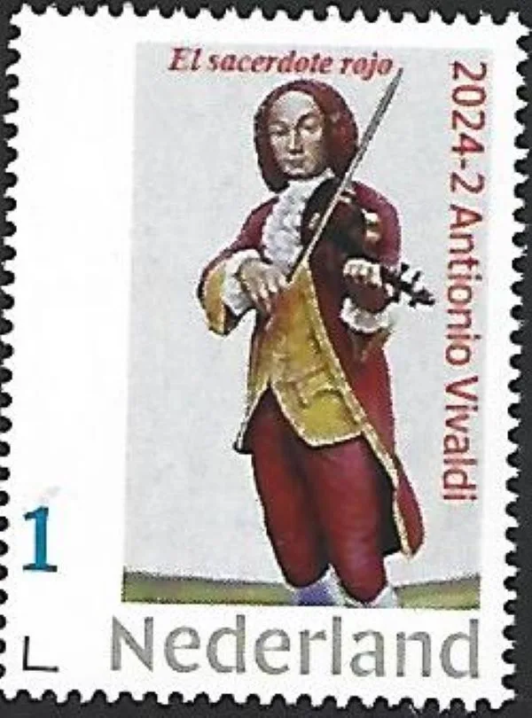 Niederlande 2024-2 Antonio Vivaldi Violine postfrisch