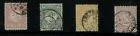30-33 Cijferserie Drukwerkzegels 1876-1894 gestempeld