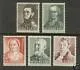 Netherlands 392-396 Summer Stamps 1941 MNH