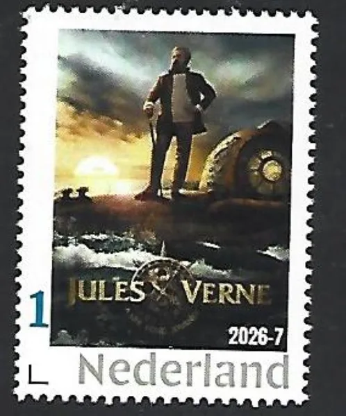 Netherlands 2026-7 Jules Verne: a life long journey MNH