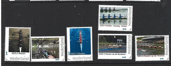 Netherlands 2025 Yearset complete 6 stamps MNH
