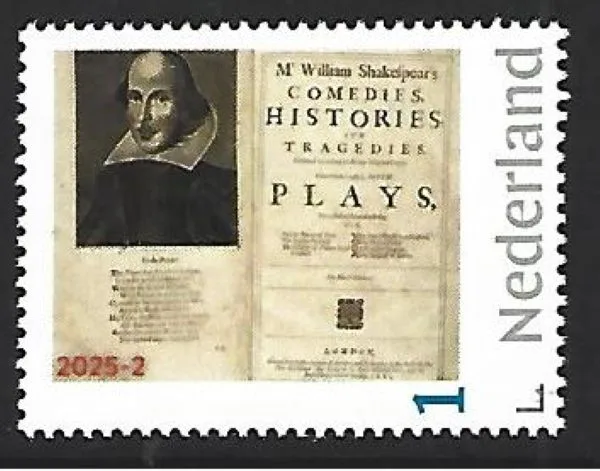 Nederland 2025-2 William Shakespeare: Comedies HistoriesTragedies postfris/mnh