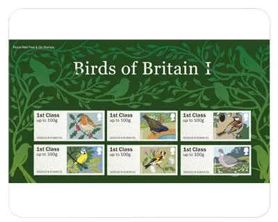 2010 Post and Go Vogels I / birds postfris