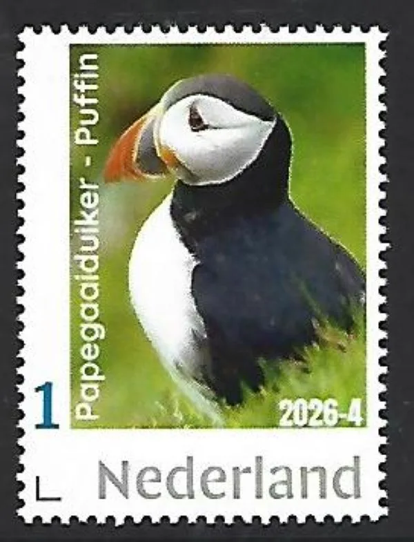 Netherlands 2026-4 Puffin MNH