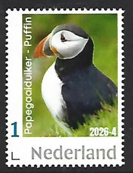 Nederland 2026-4 Papegaaiduiker Puffin postfris/mnh