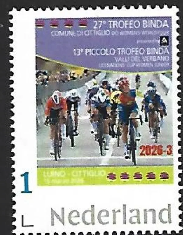 Nederland 2026-3 Wielrennen Cycling: 27e Trofeo Binda italia postfris/mnh
