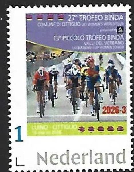 Nederland 2026-3 Wielrennen Cycling: 27e Trofeo Binda italia postfris/mnh