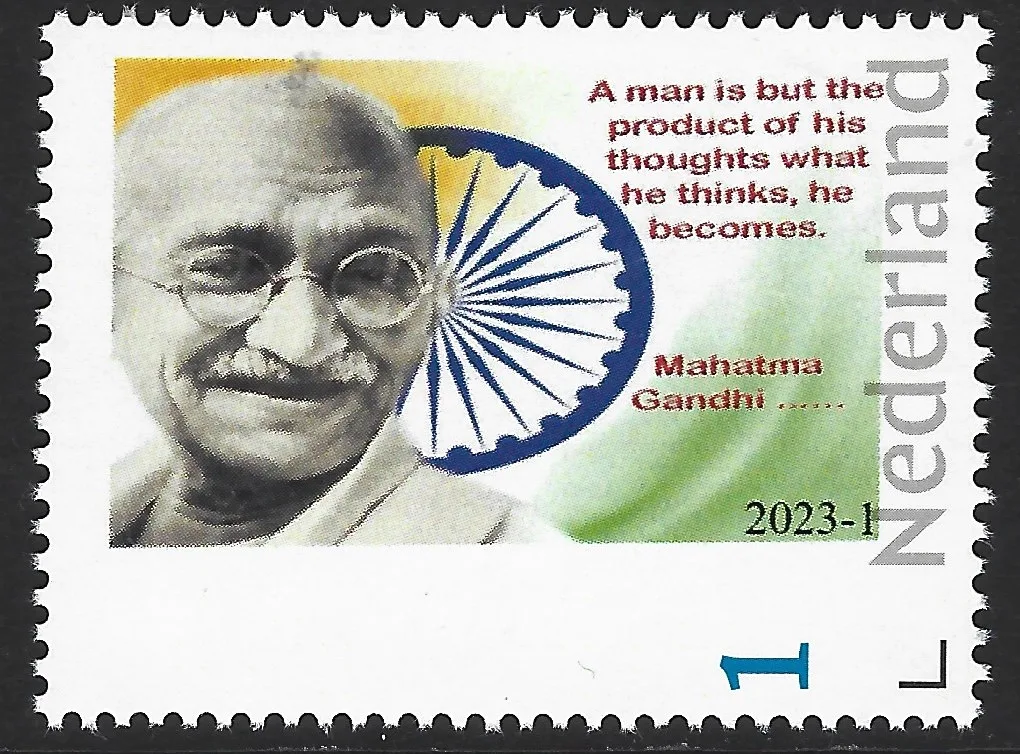 Niederlande 2023-1 Mahatma Gandhi postfrisch/mnh