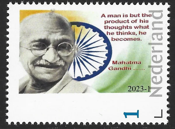 Nederland 2023-1 Mahatma Gandhi postfris/mnh