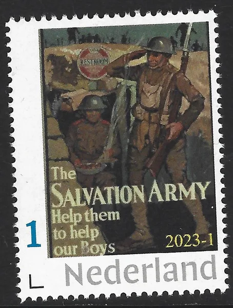 Netherlands 2023-1 Salvation Army MNH