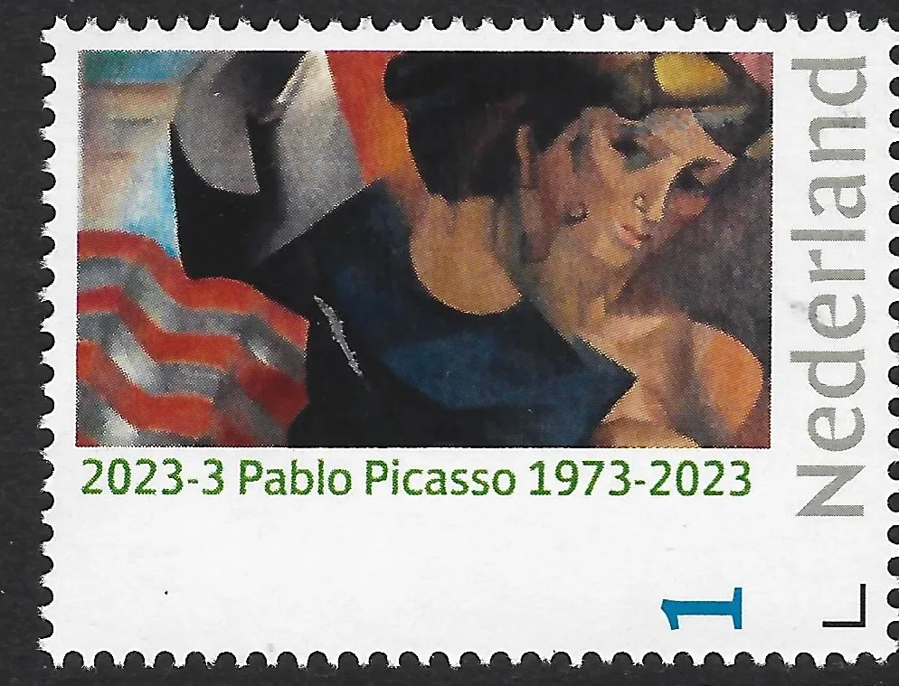 Niederlande 2023-3 Pablo Picasso 1973-2023 Maler postfrisch/mnh