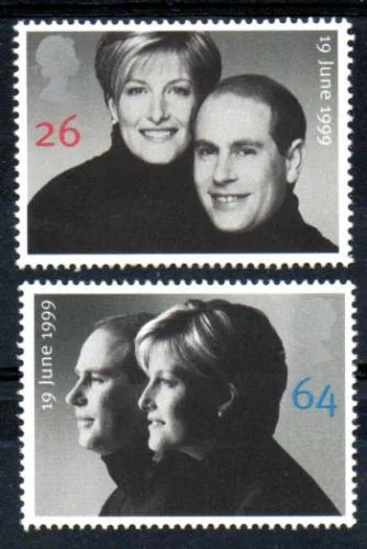 Gr.Britannien 1999 Königliche Hochzeit postfrisch/mnh