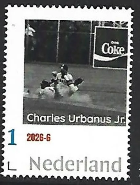 Netherlands 2026-6 Baseball: Charles Urbanus Jr MNH