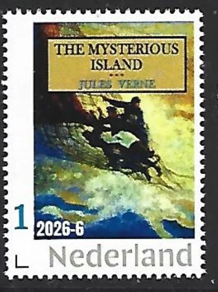 Netherlands 2026-6 Jules Verne: the mysterious island MNH