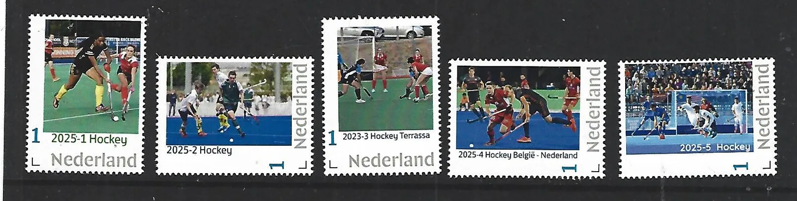 Nederland 2025 Hockey Fieldhockey jaarset Yearset postfris/mnh 2