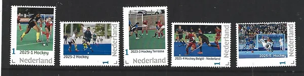 Nederland 2025 Hockey Fieldhockey jaarset Yearset postfris/mnh 2