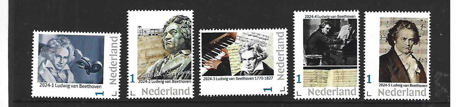 Nederland 2024 L v Beethoven Yearset postfris/mnh