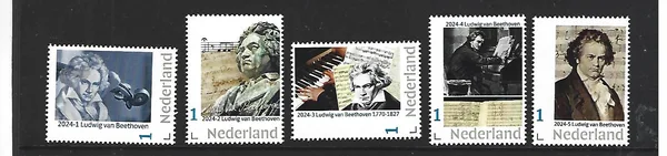 Nederland 2024 L v Beethoven Yearset postfris/mnh