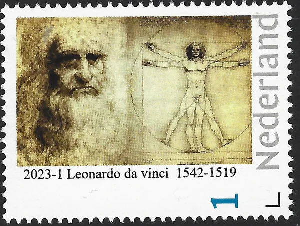 Netherlands 2023-1 Leonardo da Vinci 1452-1519 MNH
