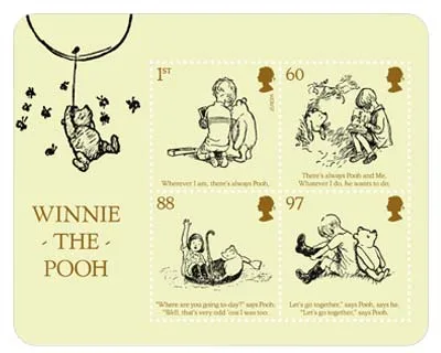 2010 Winnie the Pooh block MNH