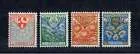 Netherlands 199-202 Child Welfare stamps, provincial coats of arms 1926 MNH