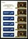 V1904 The Night Watch - Rembrandt - painting fl 1.00 self-adhesive sheet of 5/sheetlet 2000