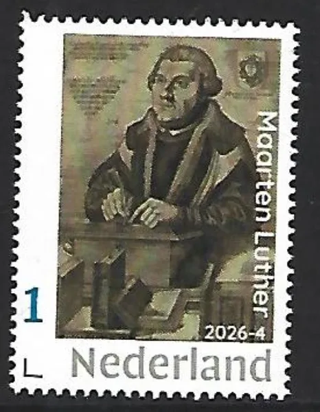 Nederland 2026-4 Maarten Luther: Reformation postfris/mnh
