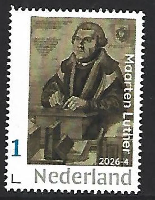 Netherlands 2026-4 Martin Luther: Reformation MNH