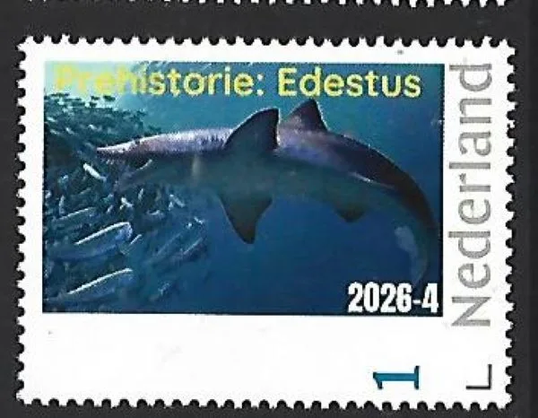 Netherlands 2026-4 Prehistory: Edestus MNH