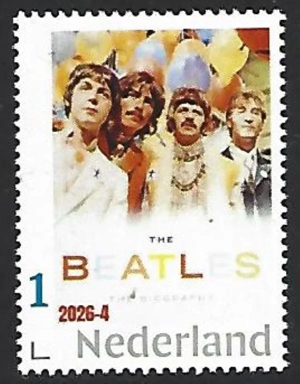 Nederland 2026-4 The Beatles: Biography postfrs/mnh