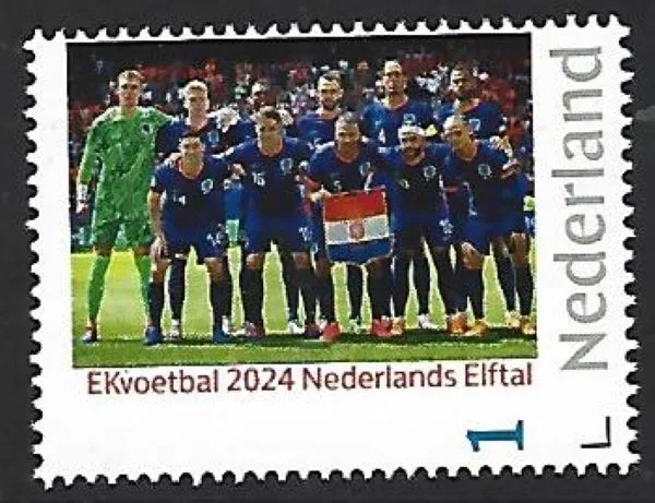 Pays-Bas 2024-1 Football Soccer : Championnat d'Europe de football Pays-Bas neuf/mnh