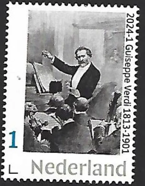 Nederland 2024-1 Guiseppi Verdi 1813-1901 postfris/mnh