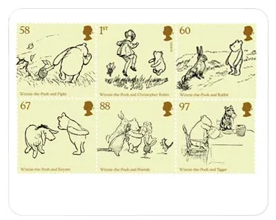 2010 Winnie the Pooh serie postfris