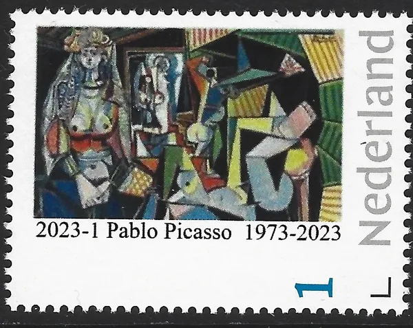 Netherlands 2023-1 Pablo Picasso painting 1973-2023 MNH