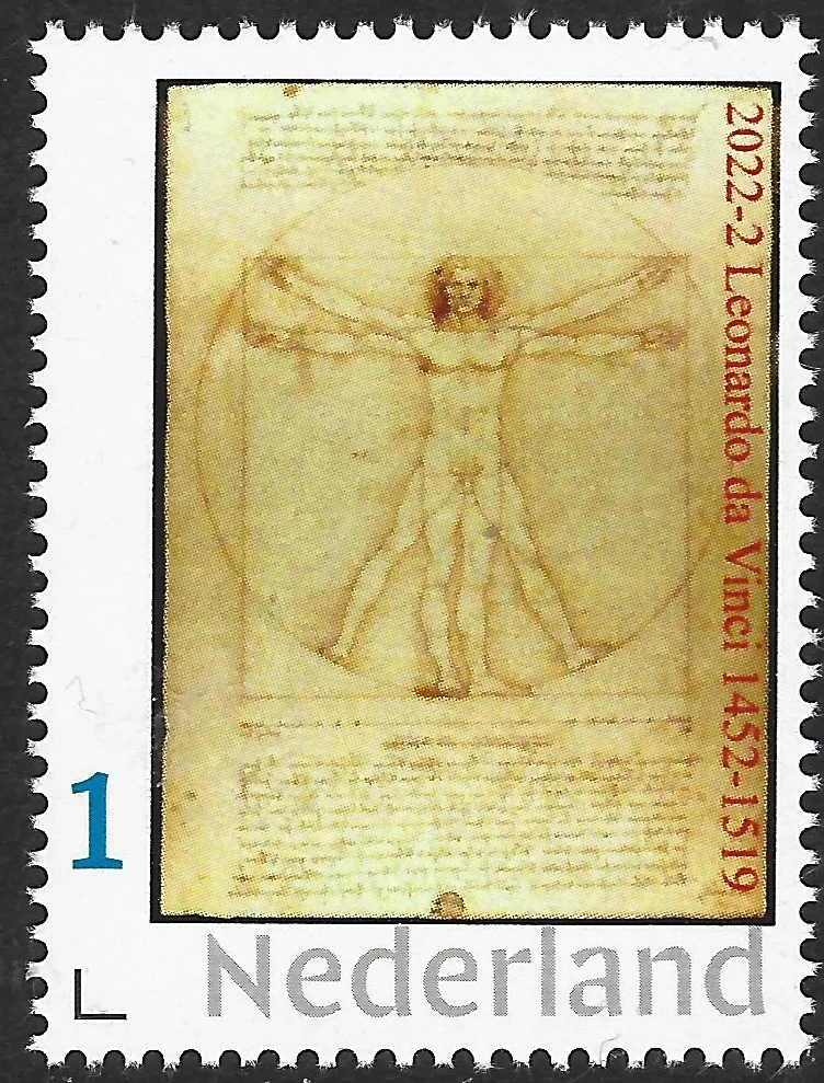 Niederlande 2022-2 Leon daVinci 1452-1591 postfrisch/mnh