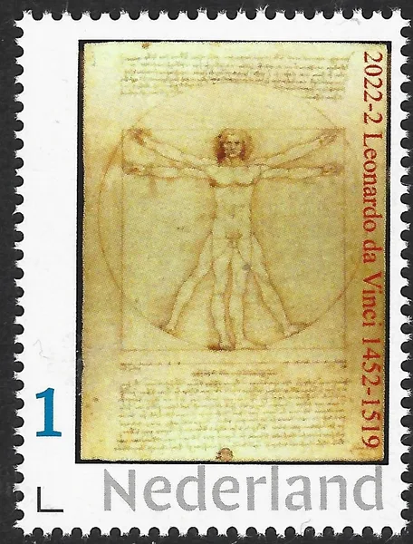 Netherlands 2022-2 Leon da Vinci 1452-1519 unused/MNH