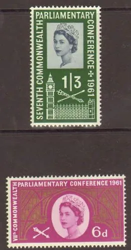 Great Britain 1961 Commonwealth Conference MNH