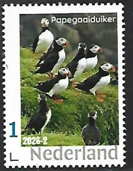 Nederland 2026-2 Papegaaiduiker Puffin: in ICELAND postfris/mnh