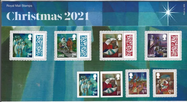 Great Britain 2021 Christmas presentation pack MNH/never hinged