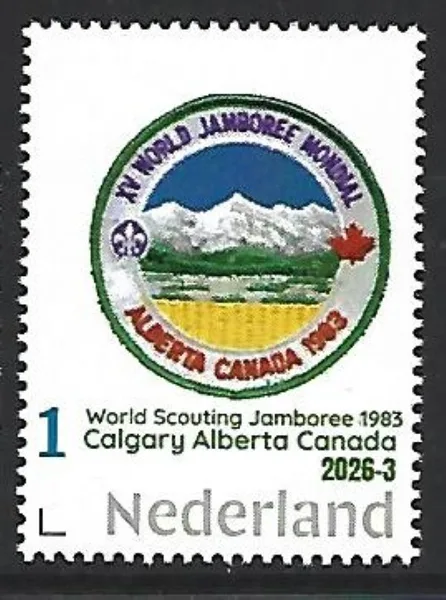 Netherlands 2026-3 Scouting Pathfinding: 15th World Jamboree Calgary 1983 MNH