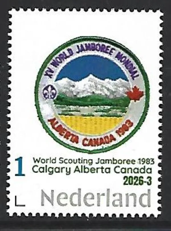 Nederland 2026-3 Padvinderij Scouting:15th World Jamboree Calgary 1983 postfris/mnh