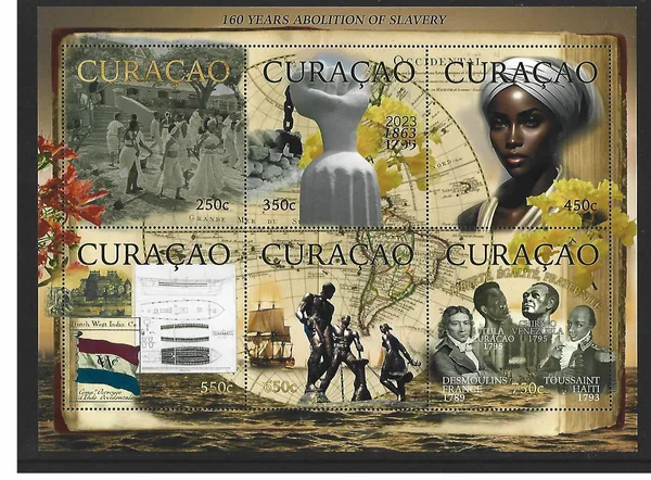 Curaçao 2023 Abolition of Slavery block-m/s MNH