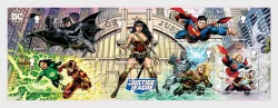 Grande-Bretagne 2021 DC Comics Batman Superman Wonderwoman feuille miniature neuf/mnh