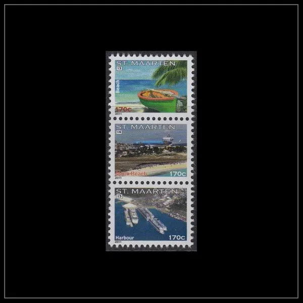 St Maarten 41-43 frankeerzegels 13,14,15 2011 MNH