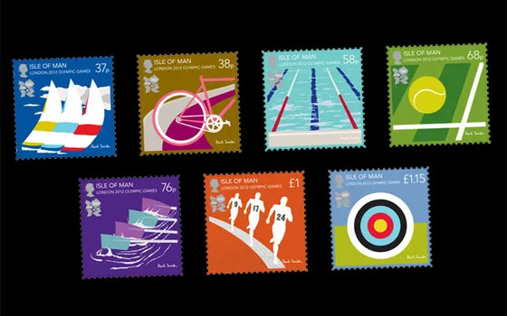 ISLE OF MAN 2012 OLYMPIC GAMES LONDON SERIES MNH