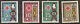 49-52 Red Cross stamps 1958 unmounted MNH